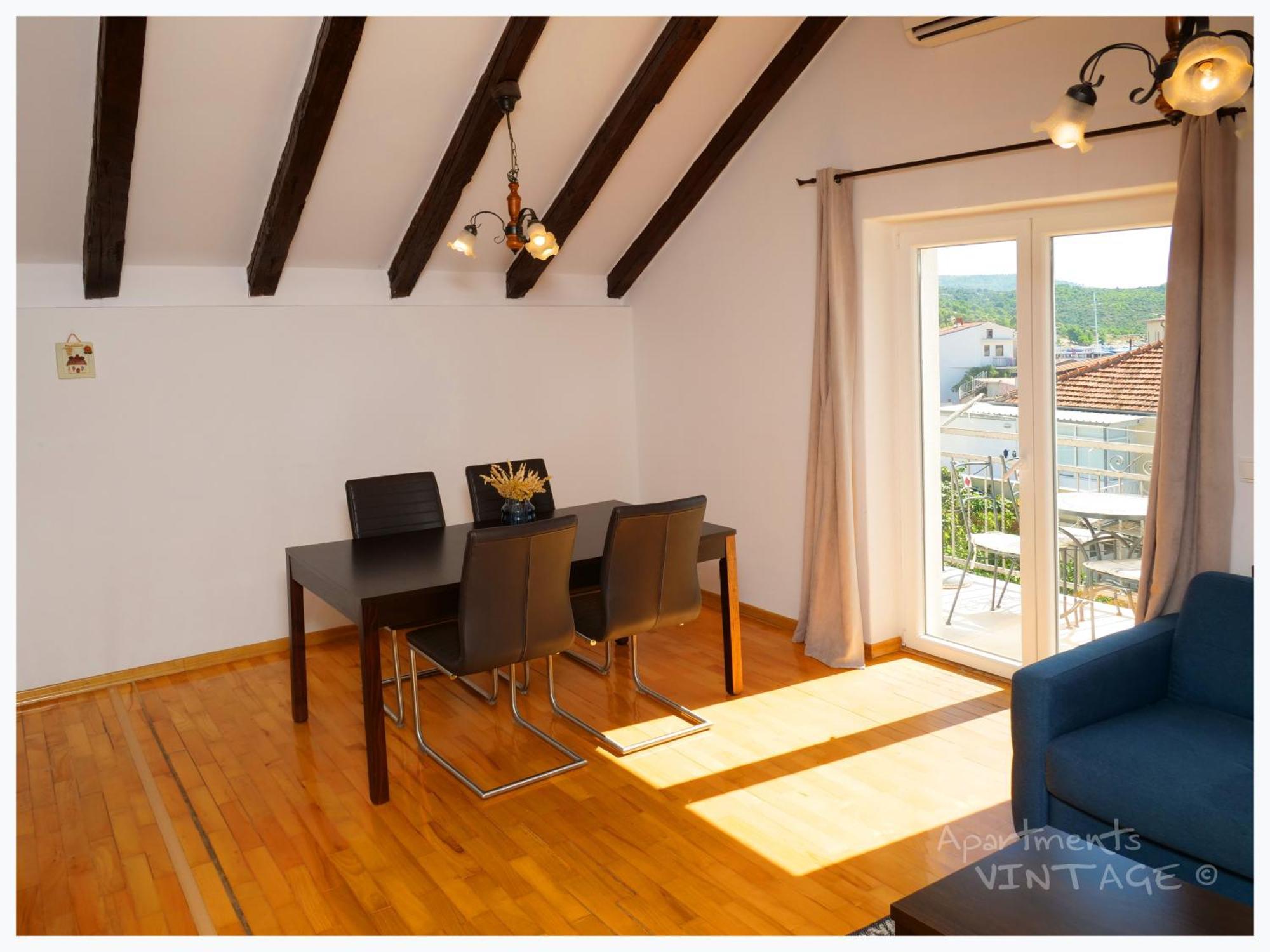 Vintage Apartment Primosten Bagian luar foto